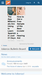 Mobile Screenshot of board.jokeroo.com